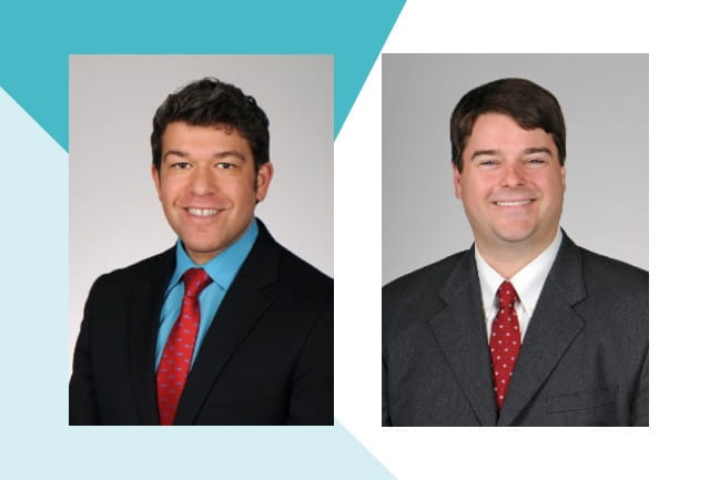 Dr. Aaron Lesher and Dr. Steven Kahn of Pediatric Surgery
