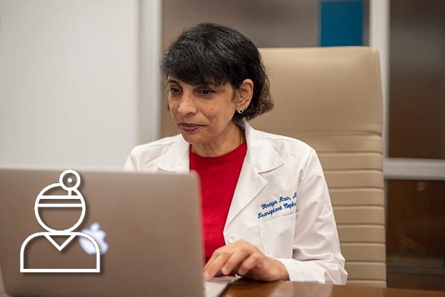 Vinaya Rao, MD, MUSC 's Transplant Nephrology medical director.