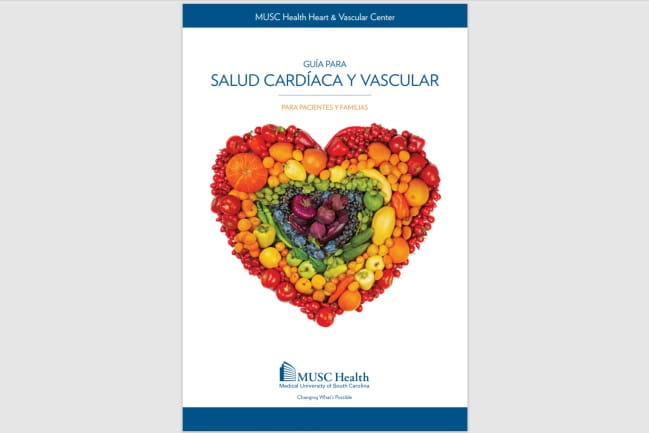Thumbnail of the cover of the Spanish language version of the Heart Health Guide. 